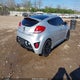 KMHTC6AE8EU196296 2014 Hyundai Veloster Turbo W/Blue auction photo thumbnail 4