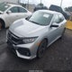 SHHFK7H60KU216553 2019 Honda Civic Ex auction photo thumbnail 2