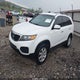 5XYKTDA28DG390322 2013 Kia Sorento Lx V6 auction photo thumbnail 2