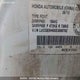 LUCGE8H5XE3000782 2014 Honda Fit Lx auction photo thumbnail 9