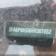 3FA6P0HD8HR307852 2017 Ford Fusion Se auction photo thumbnail 9