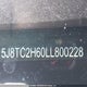 5J8TC2H60LL800228 2020 Acura Rdx A-Spec auction photo thumbnail 20