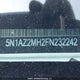 5N1AZ2MH2FN232242 2015 Nissan Murano S/Sl/Sv/Platinum auction photo thumbnail 20
