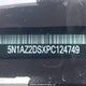 5N1AZ2DSXPC124749 2023 Nissan Murano Platinum auction photo thumbnail 19