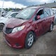 5TDZK3DCXBS087042 2011 Toyota Sienna auction photo thumbnail 2