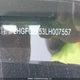 2HGFC2F53LH007557 2020 Honda Civic Lx auction photo thumbnail 18
