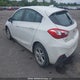 3G1BE6SMXJS586674 2018 Chevrolet Cruze Lt auction photo thumbnail 3
