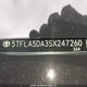 5TFLA5DA3SX247260 2025 Toyota Tundra Double Cab Sr/Double Cab Sr5 auction photo thumbnail 20