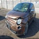 3C3CFFCR7CT306178 2012 Fiat 500 Lounge auction photo thumbnail 2