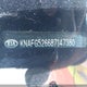 KNAFG526687147380 2008 Kia Rondo Lx/Ex auction photo thumbnail 18