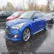 KMHTC6AE6DU180452 2013 Hyundai Veloster Turbo auction photo thumbnail 2