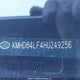KMHD84LF4HU249256 2017 Hyundai Elantra Se/Value/Limited auction photo thumbnail 20
