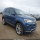 1FM5K8F86JGB81976 2018 Ford Explorer Limited auction photo thumbnail 1
