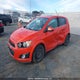 1G1JC6EH1C4108033 2012 Chevrolet Sonic Lt auction photo thumbnail 2