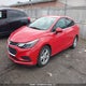 3G1BE5SM9HS597508 2017 Chevrolet Cruze Lt Auto auction photo thumbnail 2