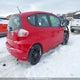 LUCGE8H57D3008594 2013 Honda Fit Lx auction photo thumbnail 4