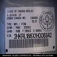 2HKRL186X1H006342 2001 Honda Odyssey Ex auction photo thumbnail 9
