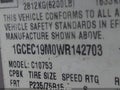 1998 Chevrolet C1500 — photo 9 of 11 | VIN 1GCEC19M0WR142703