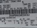 2010 Ford Fusion — photo 9 of 17 | VIN 3FAHP0HA2AR334761
