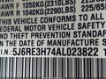 2010 Honda CR-V — photo 9 of 17 | VIN 5J6RE3H74AL023822