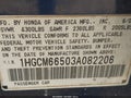 2003 Honda Accord — photo 9 of 17 | VIN 1HGCM66503A082206