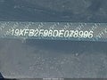 2013 Honda Civic — photo 9 of 16 | VIN 19XFB2F98DE078996