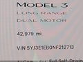 2022 Tesla Model 3 — photo 16 of 19 | VIN 5YJ3E1EB0NF212713