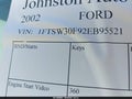 2002 Ford F-350 — photo 9 of 10 | VIN 1FTSW30F92EB95521