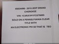 2015 Jeep Grand Cherokee — photo 12 of 18 | VIN 1C4RJFJM1FC879895