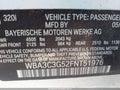 2015 BMW 3 Series — photo 9 of 18 | VIN WBA3C3G52FNT51976