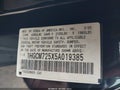 2005 Honda Accord — photo 9 of 16 | VIN 1HGCM725X5A019385