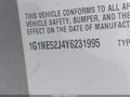 2000 Chevrolet Malibu — photo 9 of 16 | VIN 1G1NE52J4Y6231995