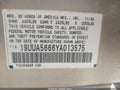 2000 Acura TL — photo 9 of 17 | VIN 19UUA5666YA013575