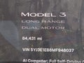 2021 Tesla Model 3 — photo 13 of 14 | VIN 5YJ3E1EB8MF948037