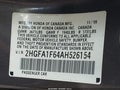2010 Honda Civic — photo 9 of 16 | VIN 2HGFA1F64AH526154