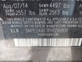 2015 Hyundai Sonata — photo 9 of 16 | VIN 5NPE24AF7FH056801