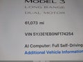 2022 Tesla Model 3 — photo 16 of 21 | VIN 5YJ3E1EB0NF174254