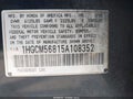 2005 Honda Accord — photo 9 of 16 | VIN 1HGCM56815A108352