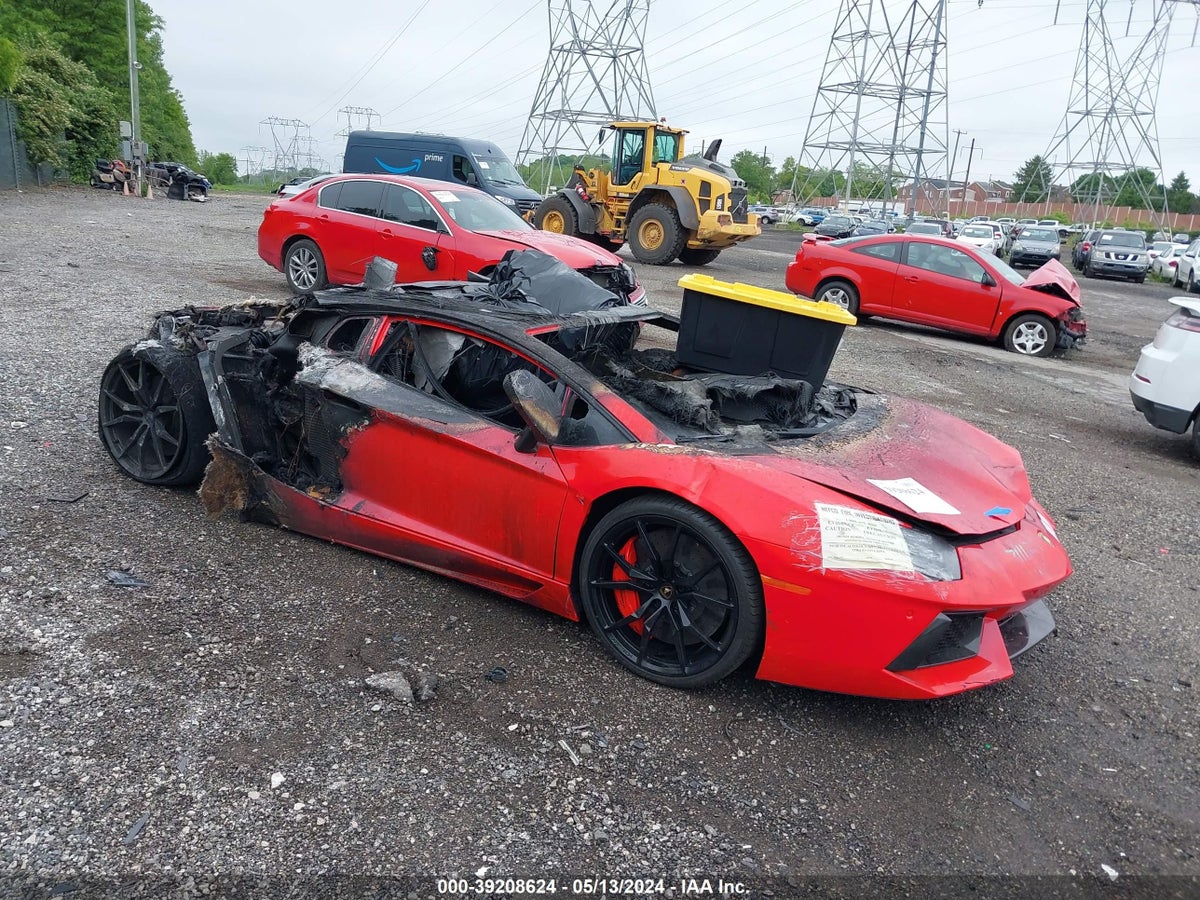 2014 Lamborghini Aventador ZHWUC1ZD1ELA02408 Lot 39208624