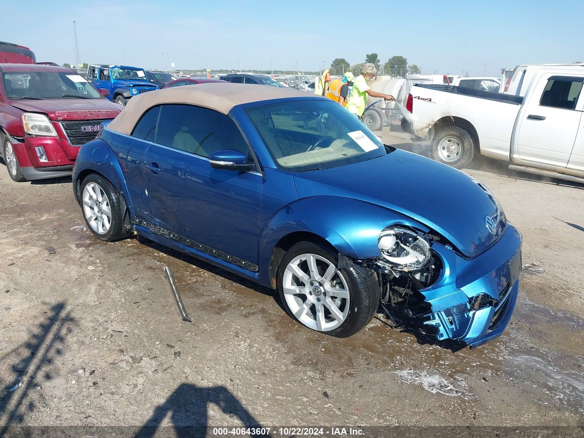 2019 Volkswagen Beetle 3VW5DAAT4KM512222 Lot 40643607