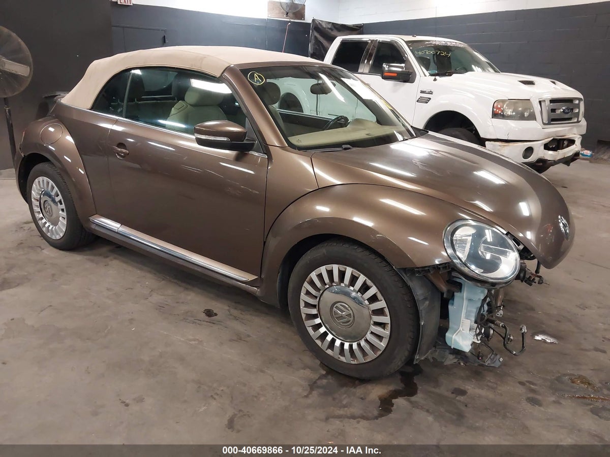 2014 Volkswagen Beetle 3VW517AT2EM817105 Lot 40669866