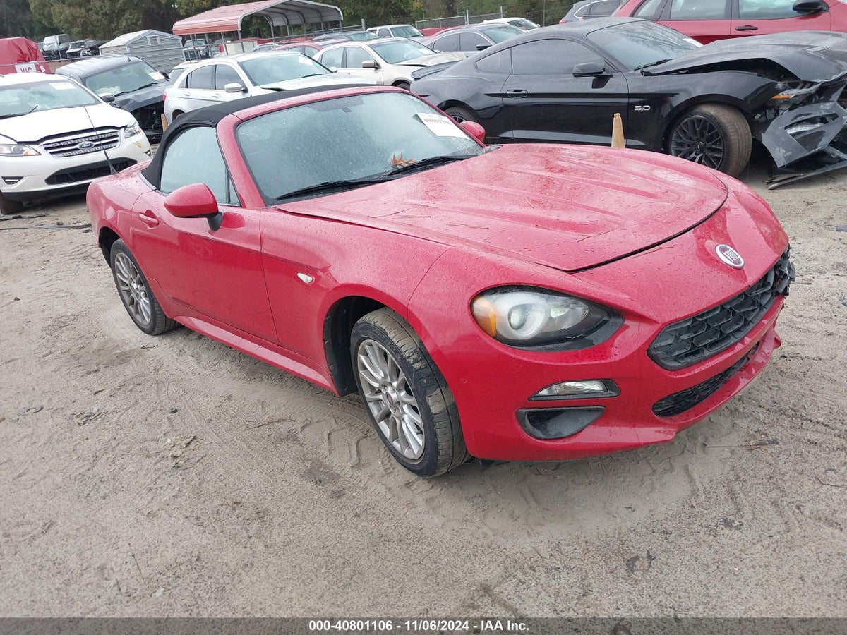 2018 Fiat 124 Spider JC1NFAEKXJ0139720 Lot 40801106
