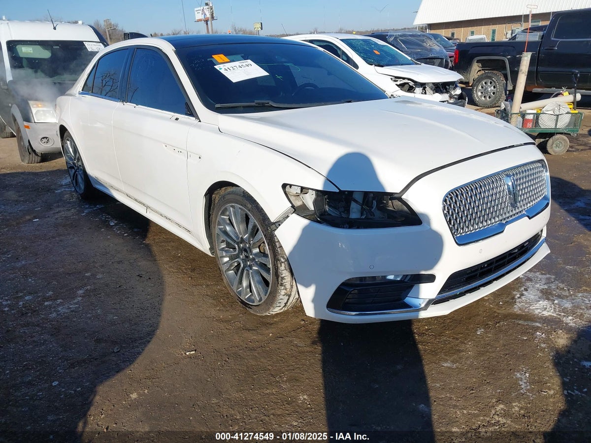 2017 Lincoln Continental 1LN6L9RP4H5609432 Lot 41274549