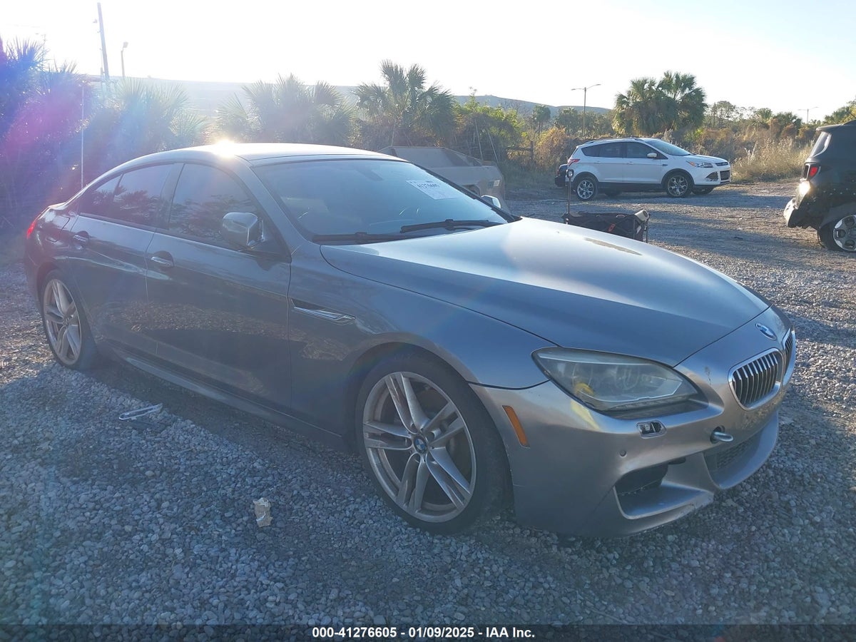 2015 BMW 6 Series Gran Coupe WBA6A0C50FD318696 Lot 41276605