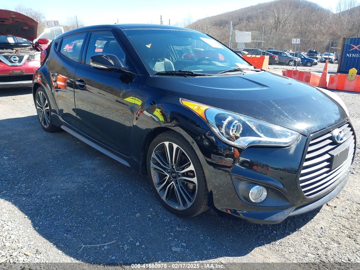 2016 Hyundai Veloster KMHTC6AE8GU255401 Lot 41580975