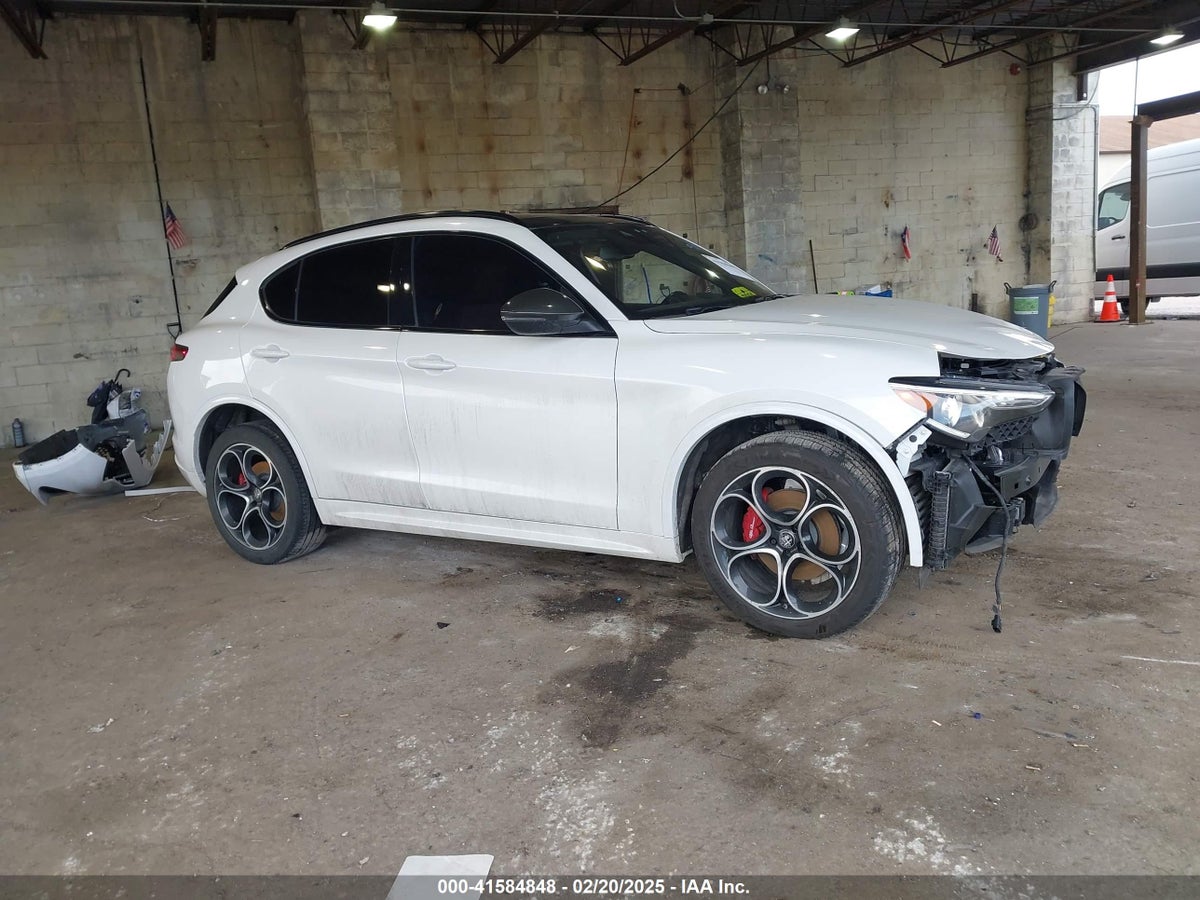 2021 Alfa Romeo Stelvio ZASPAKBN3M7D13693 Lot 41584848
