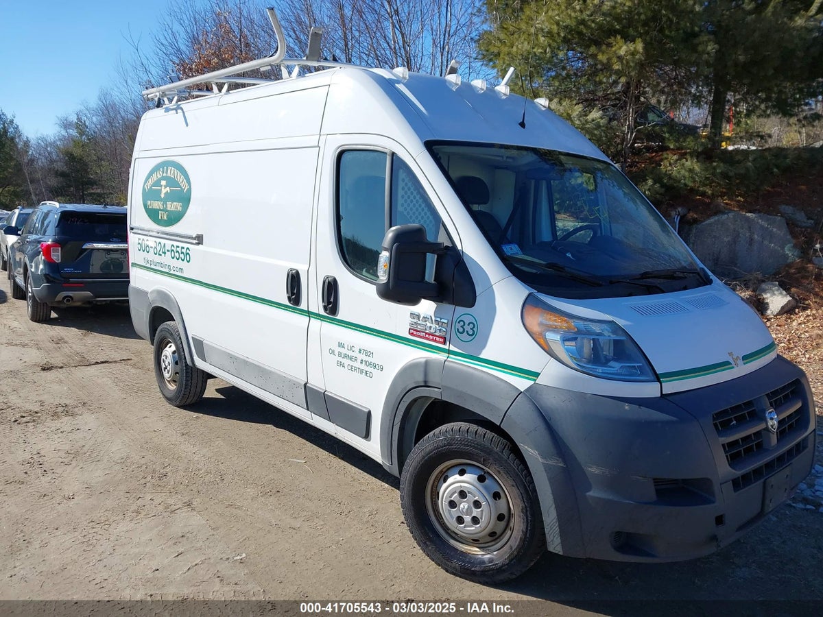 2016 Ram ProMaster 2500 3C6TRVCG7GE102395 Lot 41705543