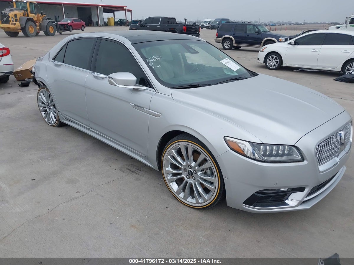 2017 Lincoln Continental 1LN6L9RP4H5624027 Lot 41796172