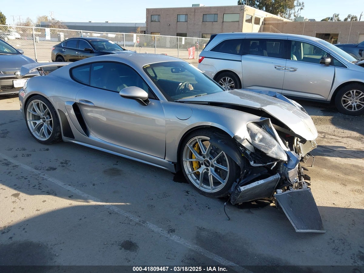 2022 Porsche 718 Cayman WP0AC2A82NS275201 Lot 41809467