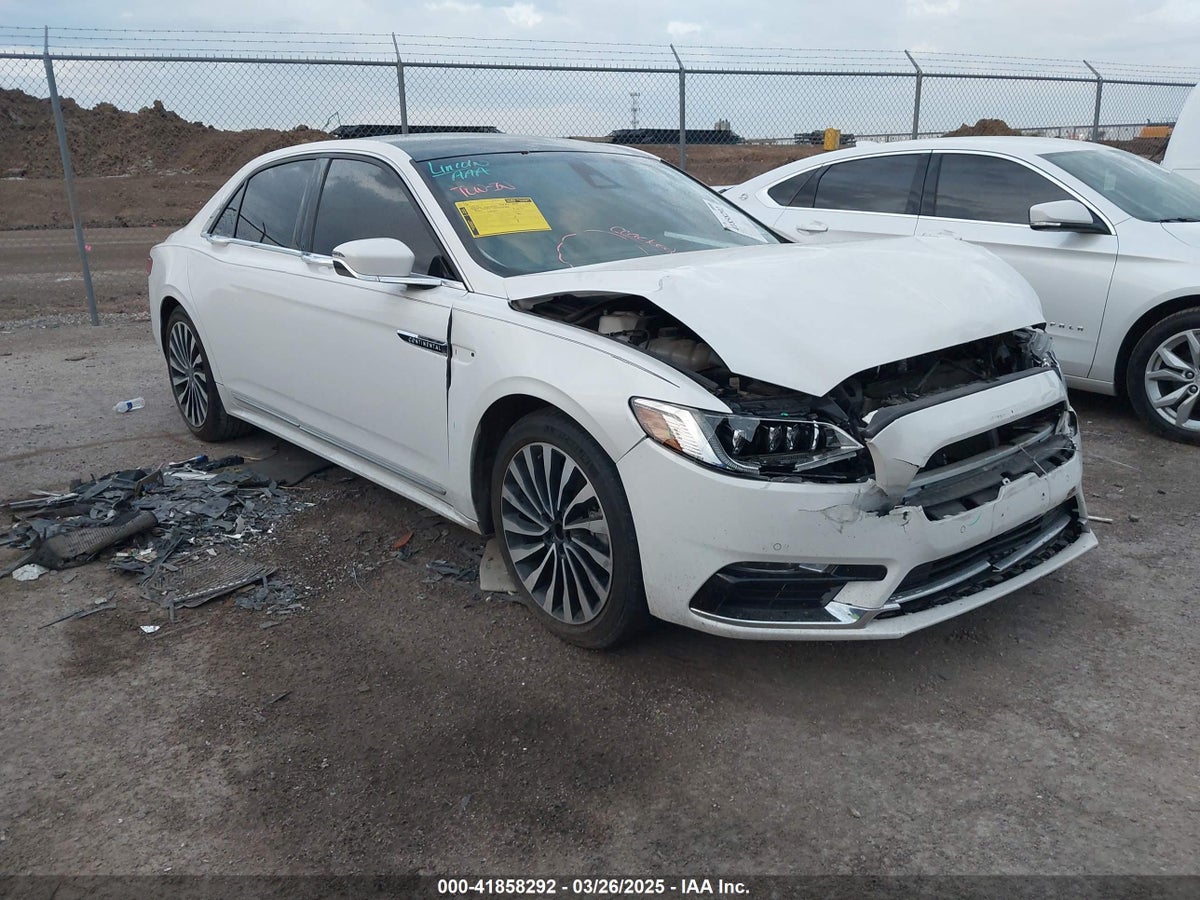 2017 Lincoln Continental 1LN6L9AP7H5620310 Lot 41858292